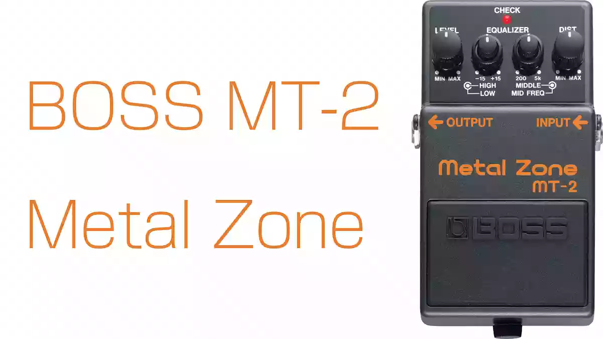 メタル・ロック系ギタリストにおすすめのハイゲイン・ディストーション・コンパクトエフェクター BOSS MT-2