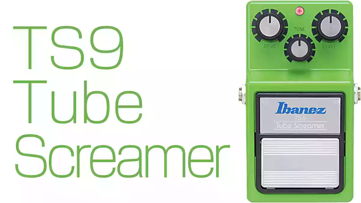 ギター初心者にもおすすめの歪みエフェクター。オーバードライブ Ibanez TS9 TUBE SCREAMER