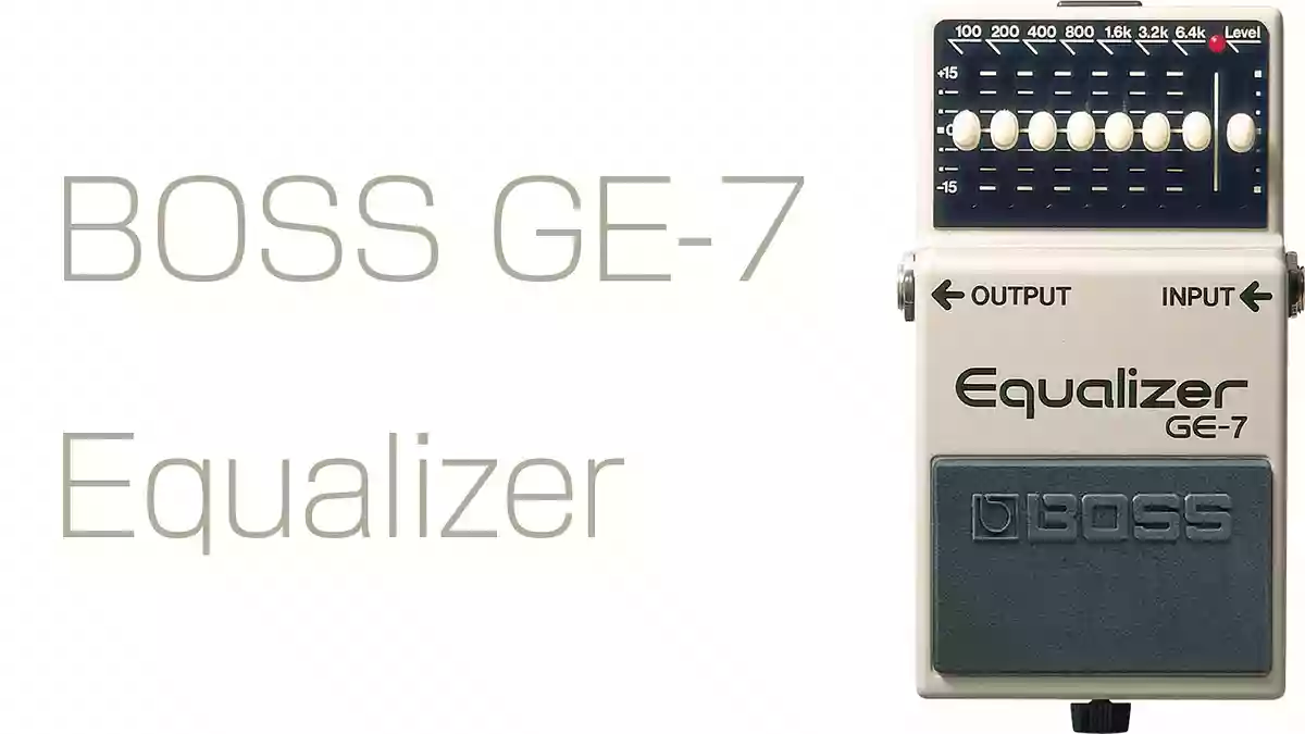 ギター初心者にもおすすめグラフィックイコライザー・コンパクトエフェクター BOSS GE-7