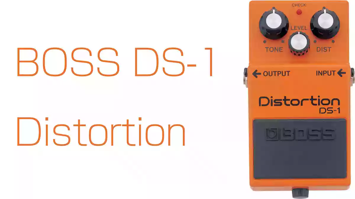 ロックギター初心者にもおすすめのディストーション・コンパクトエフェクター BOSS DS-1