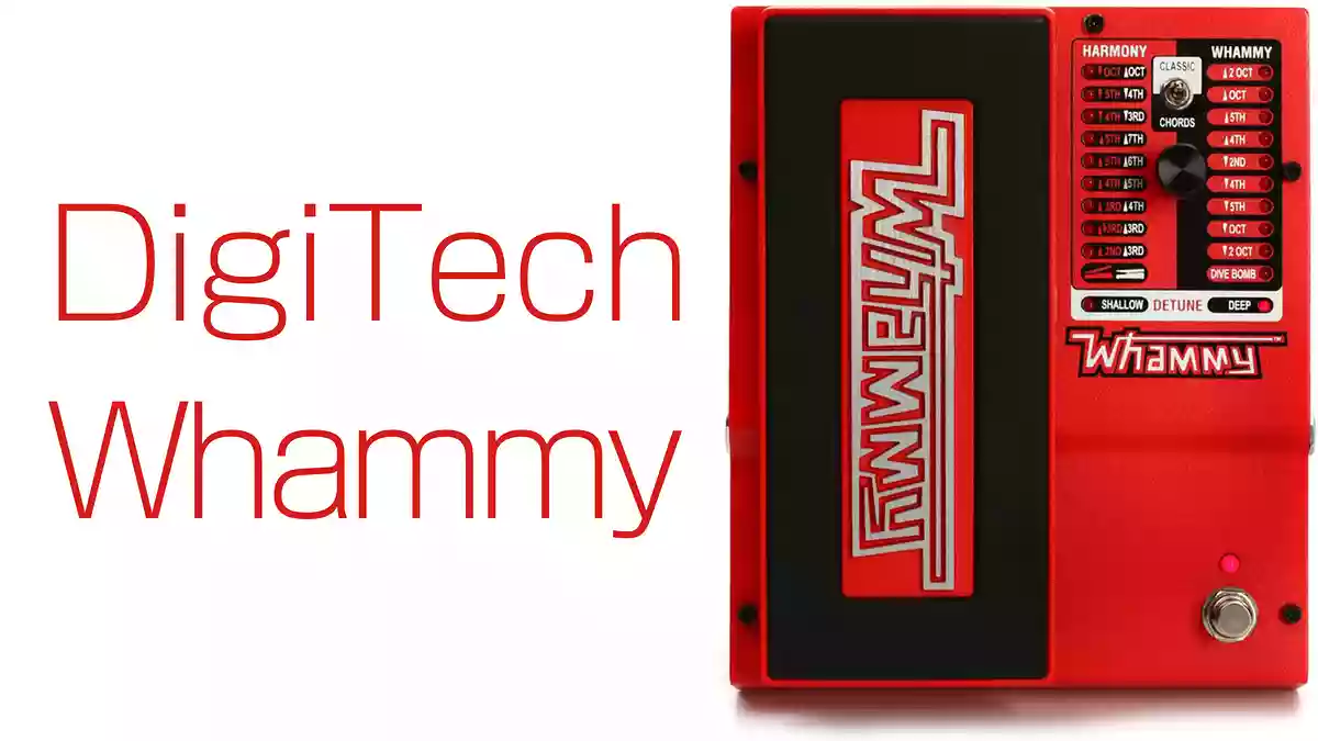 過激かつトリッキーなギターピッチシフター／ハーモナイザー・エフェクター。ワーミーペダル DigiTech Whammy