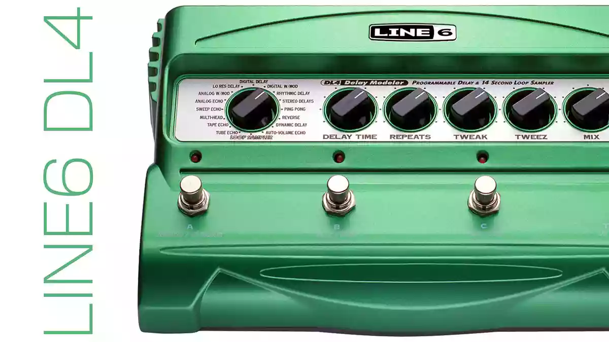 デジタル・ディレイ・モデリングのおすすめギターエフェクター LINE6 DL4
