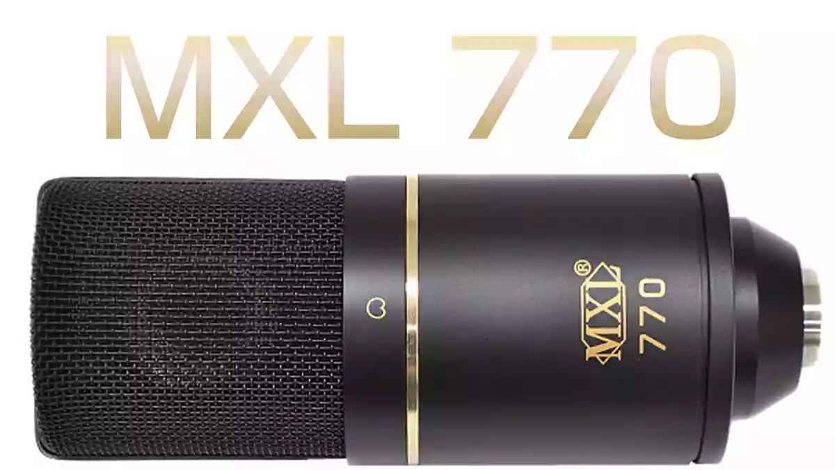 DTM初心者向けにおすすめのコンデンサーマイク MXL 770