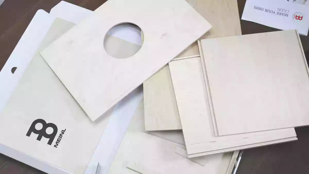 カホンを作ってみた。組み立てキットの作り方