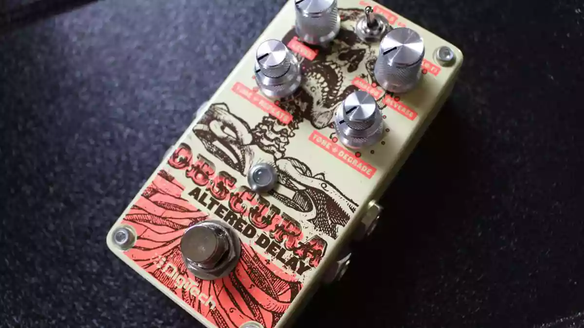 オフ時でも余韻が残るディレイエフェクター。DigiTech Obscura（オブスキュラ）