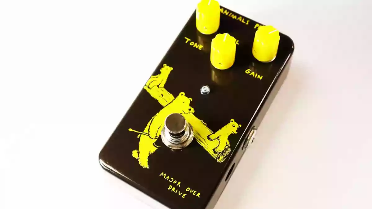 伝説のビンテージ・マーシャルサウンドを再現したギターエフェクター！Animals Pedal Major Overdrive