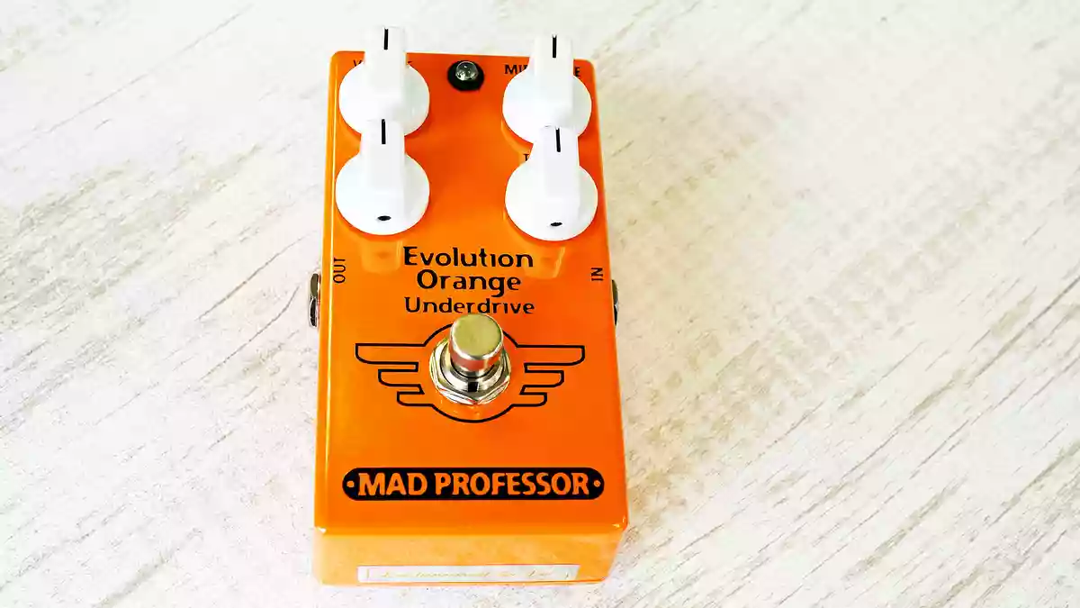 歪みをクリーンに戻すギターエフェクター！MAD PROFESSOR EVOLUTION ORANGE UNDERDRIVE！