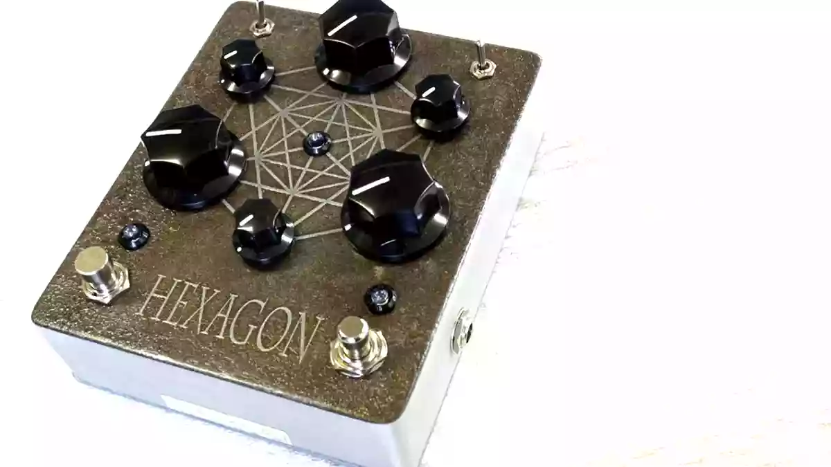 ビンテージから発振まで、ローファイなディレイを全て凝縮したようなペダル！TRIODE PEDALS HEXAGON！タップテンポ対応！