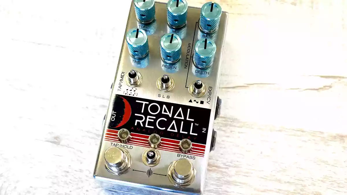 最高峰のコンパクトアナログディレイ！それがCHASE BLISS AUDIO TONAL RECALL