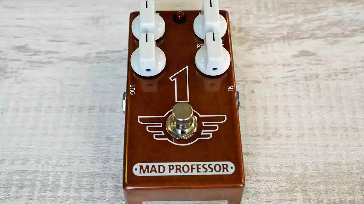 ギターの世界を変えた「炎の導火線」サウンドを1ペダルで！ MAD PROFESSOR 1