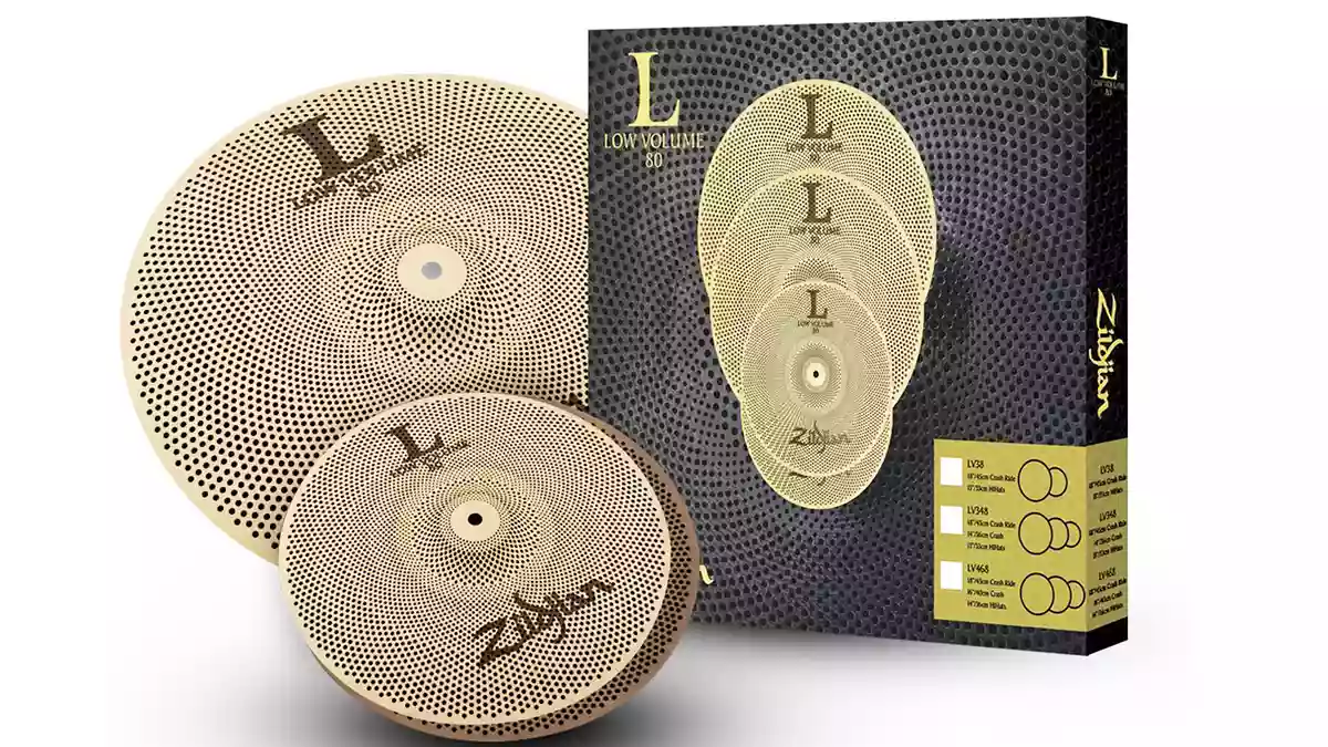 Zildjianの小音量シンバル「Zildjian L80 Low Volume Cymbals」の音量はどれぐらい？