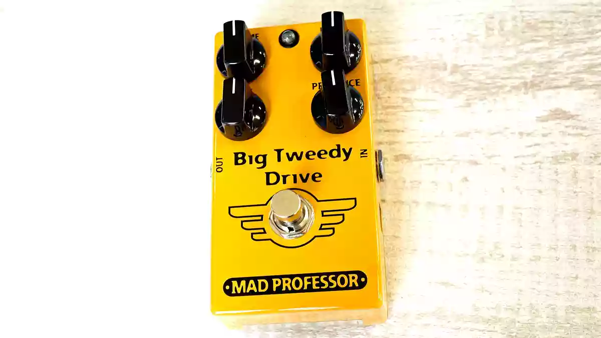 ビンテージアメリカンギターサウンド！ツイードツインアンプを再現！MAD PROFESSOR BIG TWEEDY DRIVE