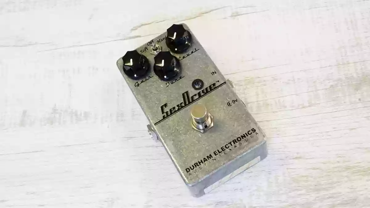 圧倒的存在感。別モノの質感を持つブースター！DURHAM ELECTRONICS SEX DRIVE！あの人も使っています！