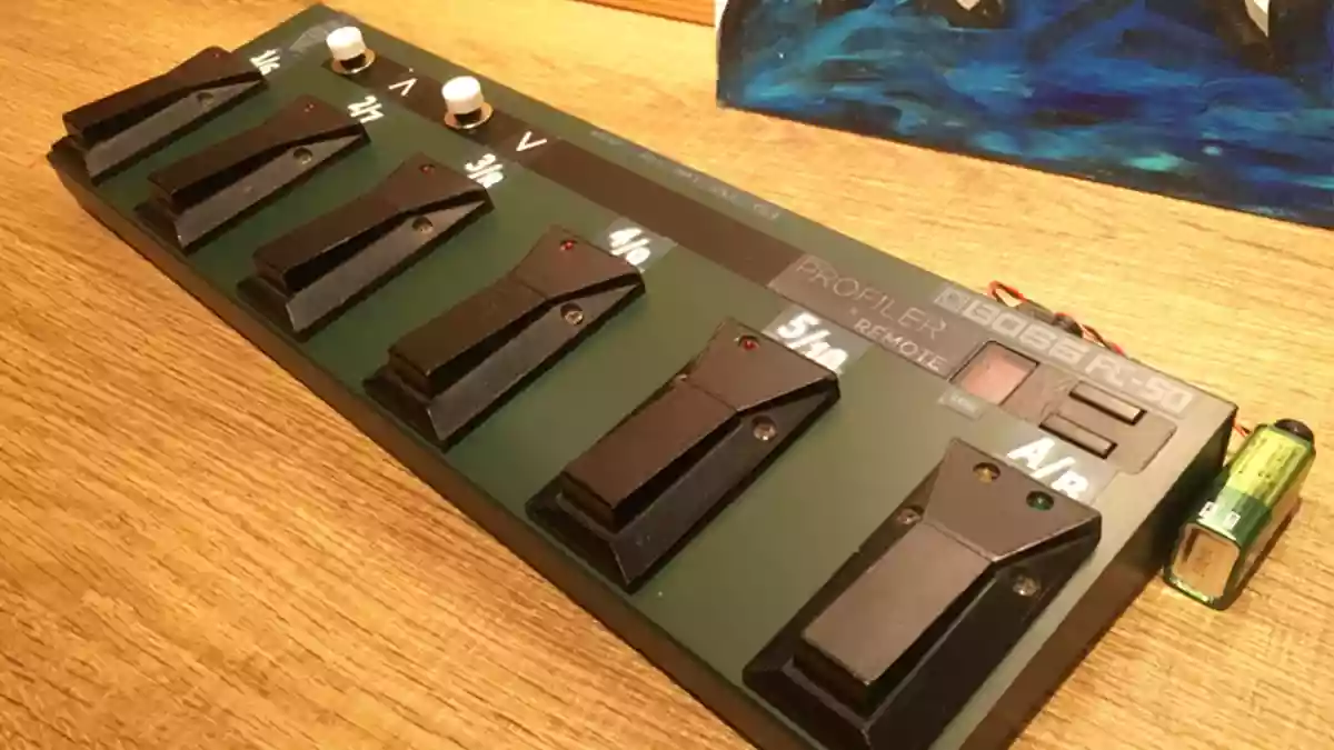 BOSS FC-50をKEMPER仕様に再塗装とプチ改造した