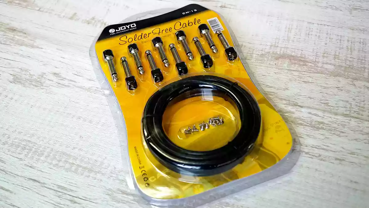 お手頃自作ケーブルキット「JOYO CM-15」作り方のコツ