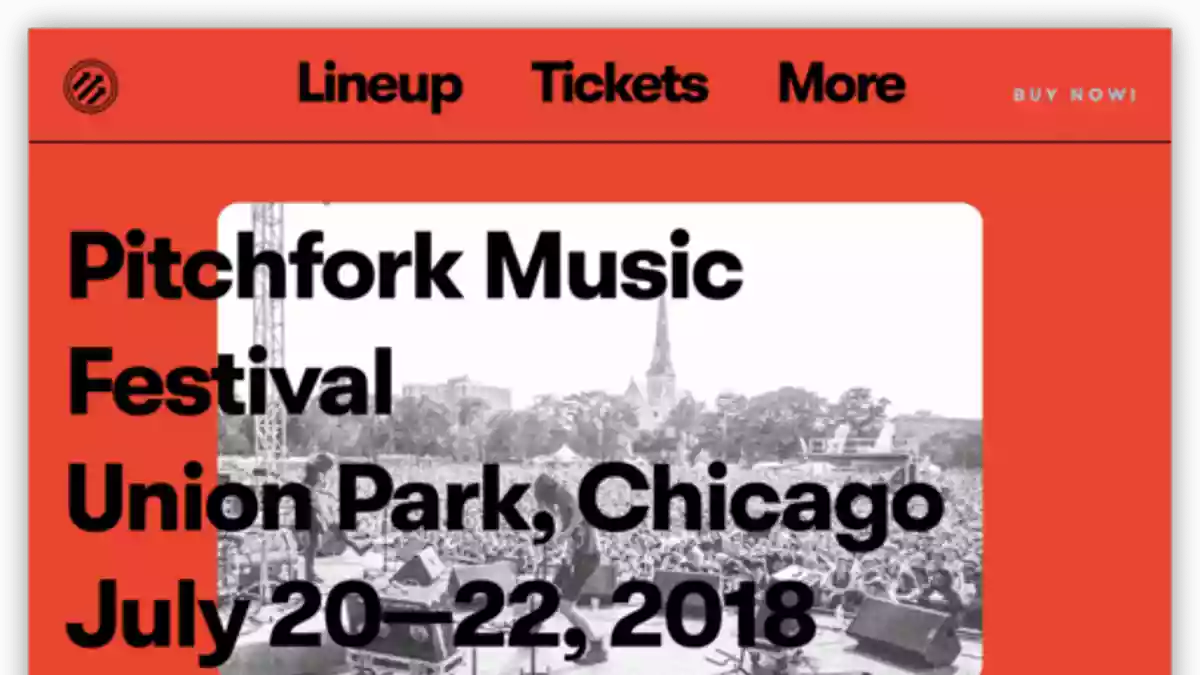 Pitchfork Music Festival｜音楽フェス・イベント