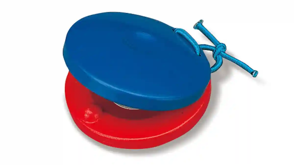 Actually, it’s packed with the basics of playing instruments. Let’s play with educational castanets!