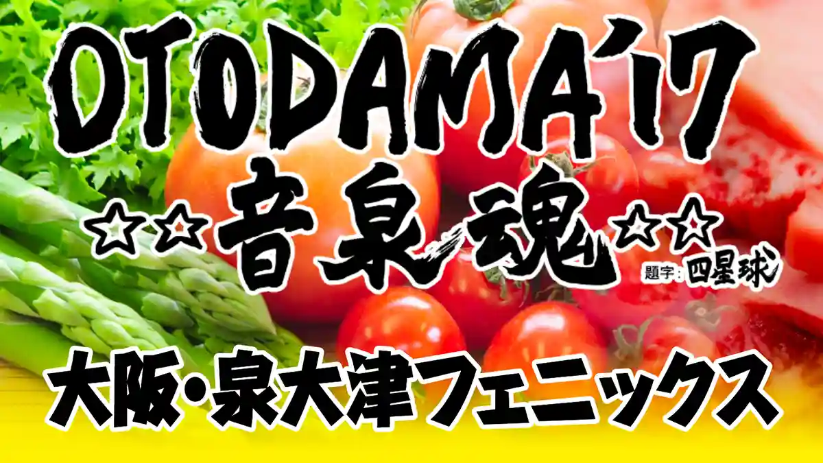 The Appeal of the Summer and Rock Festival “OTODAMA ~Onsendamashii~”