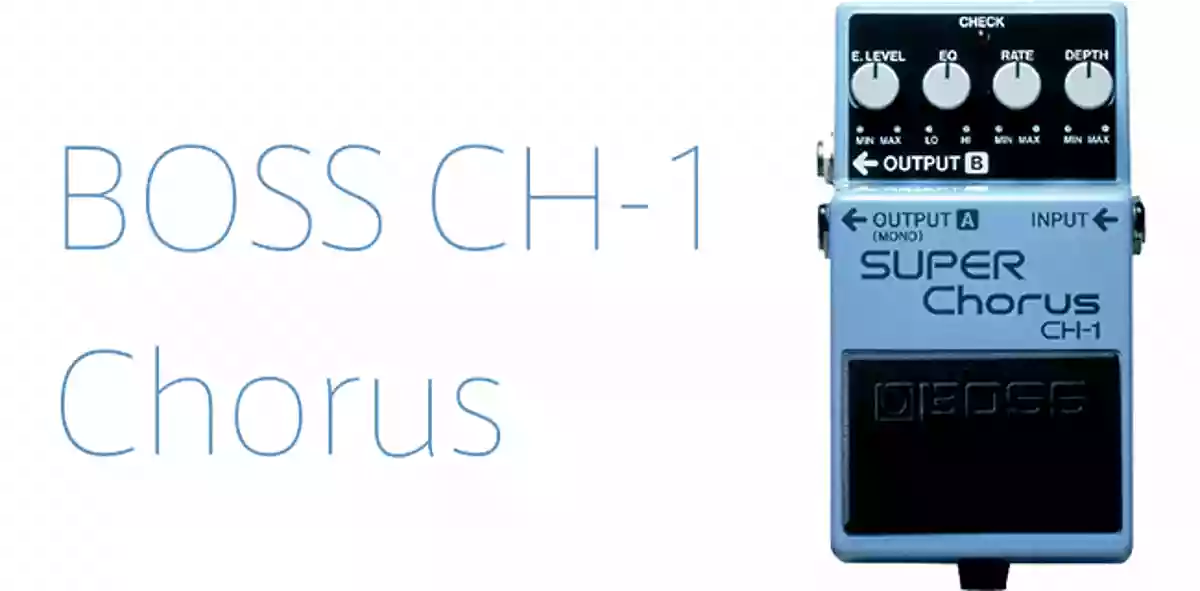伝統的なギターコーラス。おすすめのモジュレーション系コンパクトエフェクター BOSS CH-1