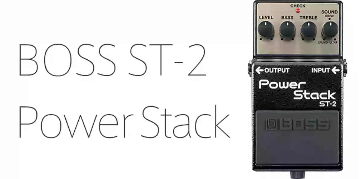 大型ギターアンプ・サウンドをシミュレート。おすすめのギター用歪み系コンパクトエフェクター BOSS ST-2