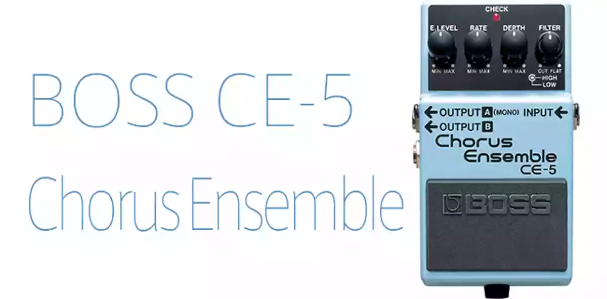 多彩なコーラス・サウンド。おすすめのギター用モジュレーション系コンパクトエフェクター BOSS CE-5