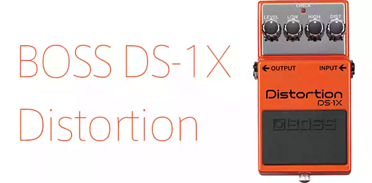 ギターバッキングとリード両方に使えるディストーション・オーバードライブ系コンパクトエフェクター BOSS DS-1X Distortion