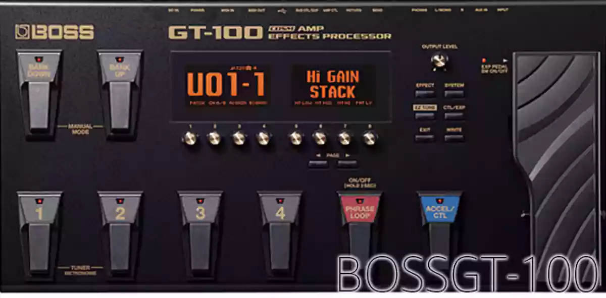 妥協ないモデリング／アンプシミュレーター・サウンド。プロ仕様のおすすめギター・マルチエフェクター BOSS GT-100