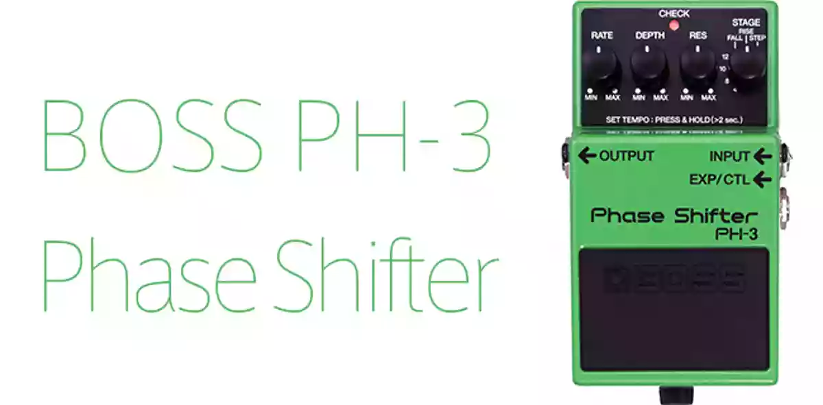 ギター用フェイザーでおすすめの多機能コンパクトエフェクター BOSS PH-3 Phase Shifter