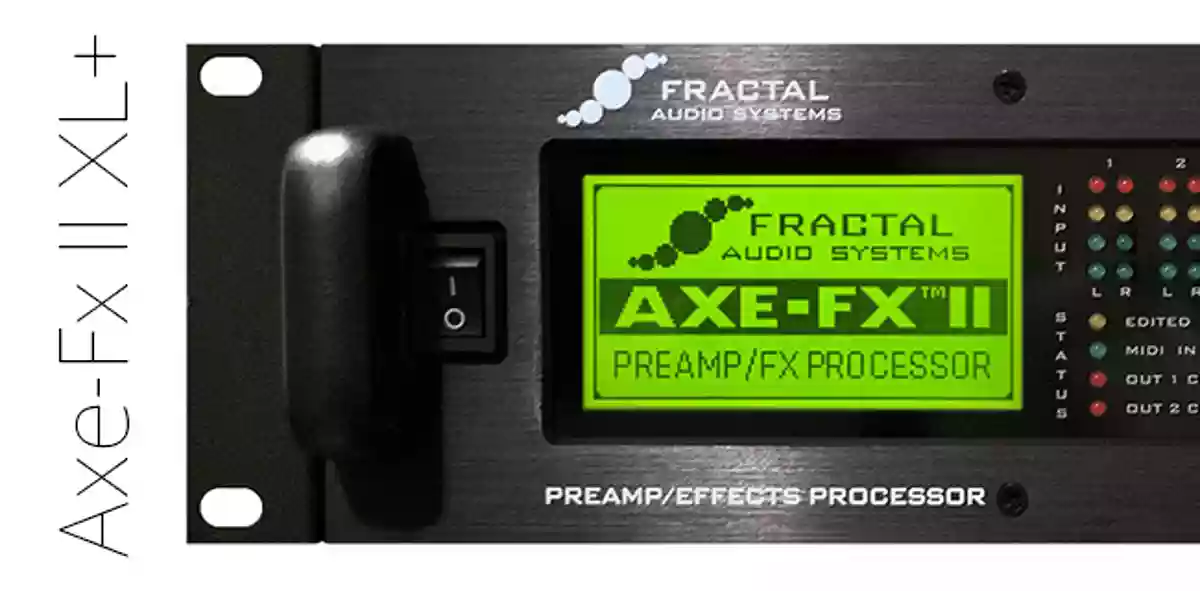 柔軟な音作り。プロ用として評価の高いギター/ベース用最新マルチエフェクター FRACTAL AUDIO Axe-Fx II XL+