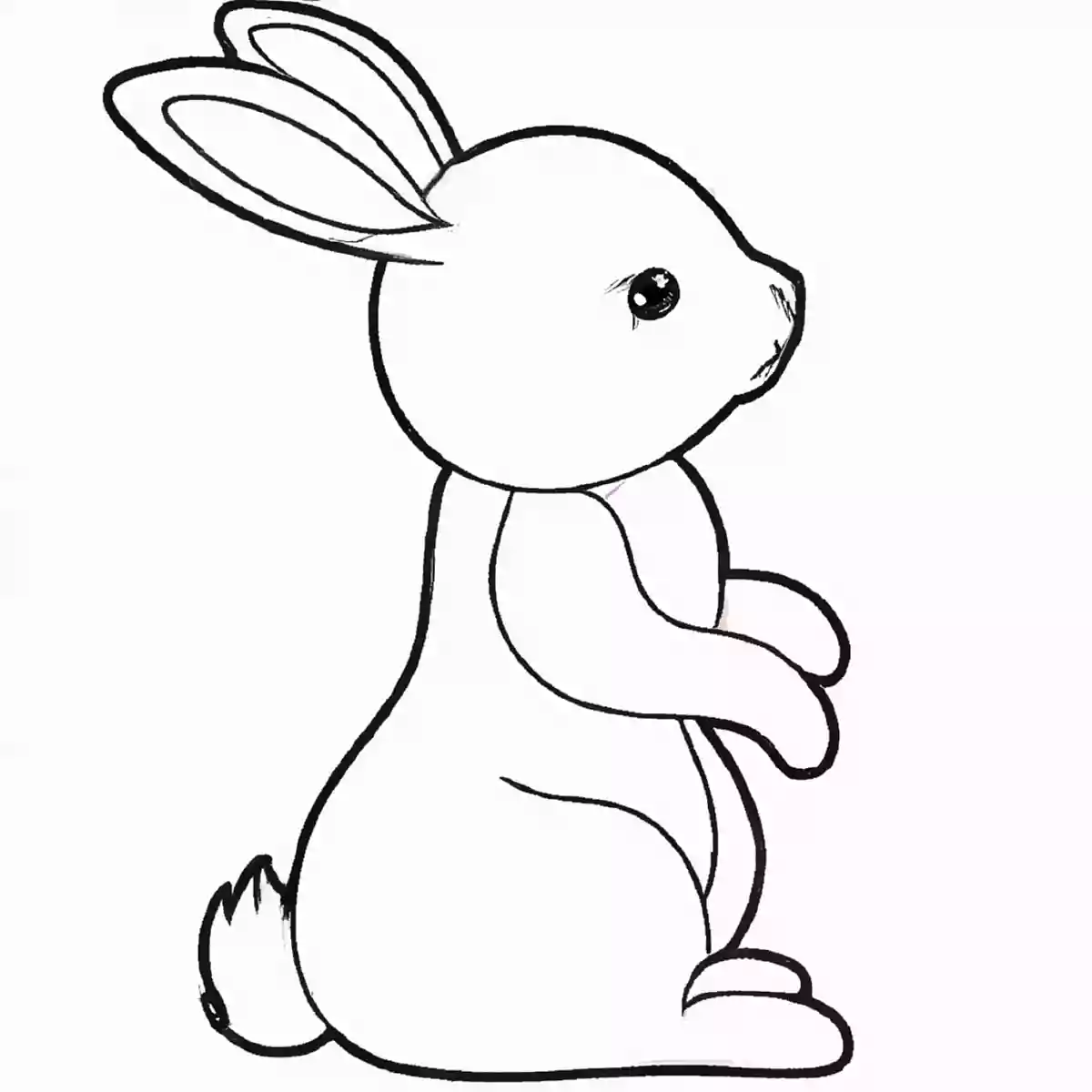 【高齢者向け】塗り絵でリフレッシュ！「うさぎの塗り絵」