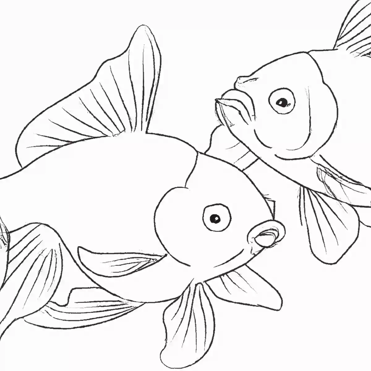 【高齢者向け】塗り絵でストレス軽減！「金魚の塗り絵」