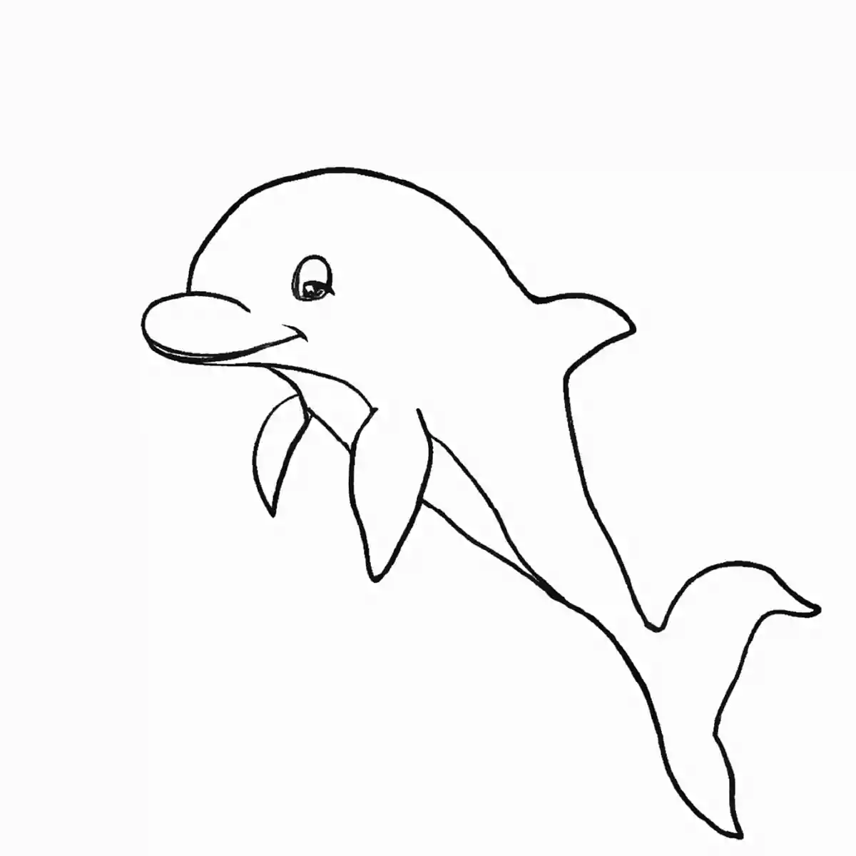 海の生き物の塗り絵、子供向けの無料イラスト素材