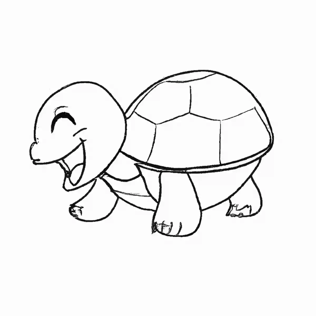 カメの塗り絵が無料!保育園や幼稚園で使えるイラスト素材
