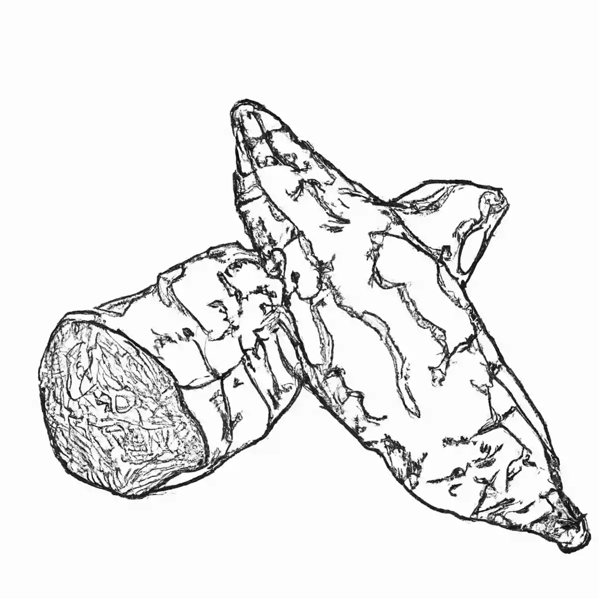高齢者の方がチャレンジしやすい！さつまいもの塗り絵