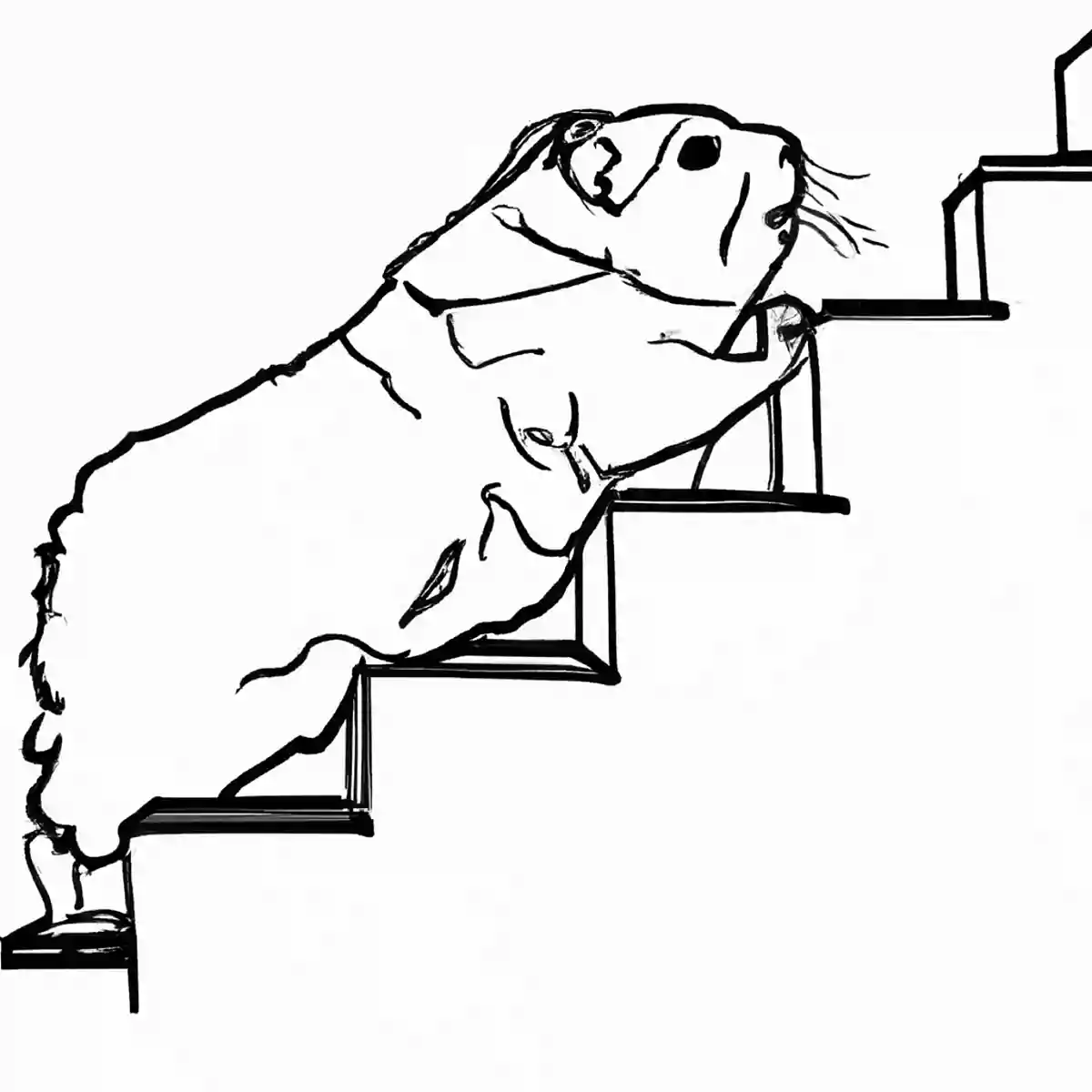 【高齢者向け】かわいい！ハムスターの塗り絵