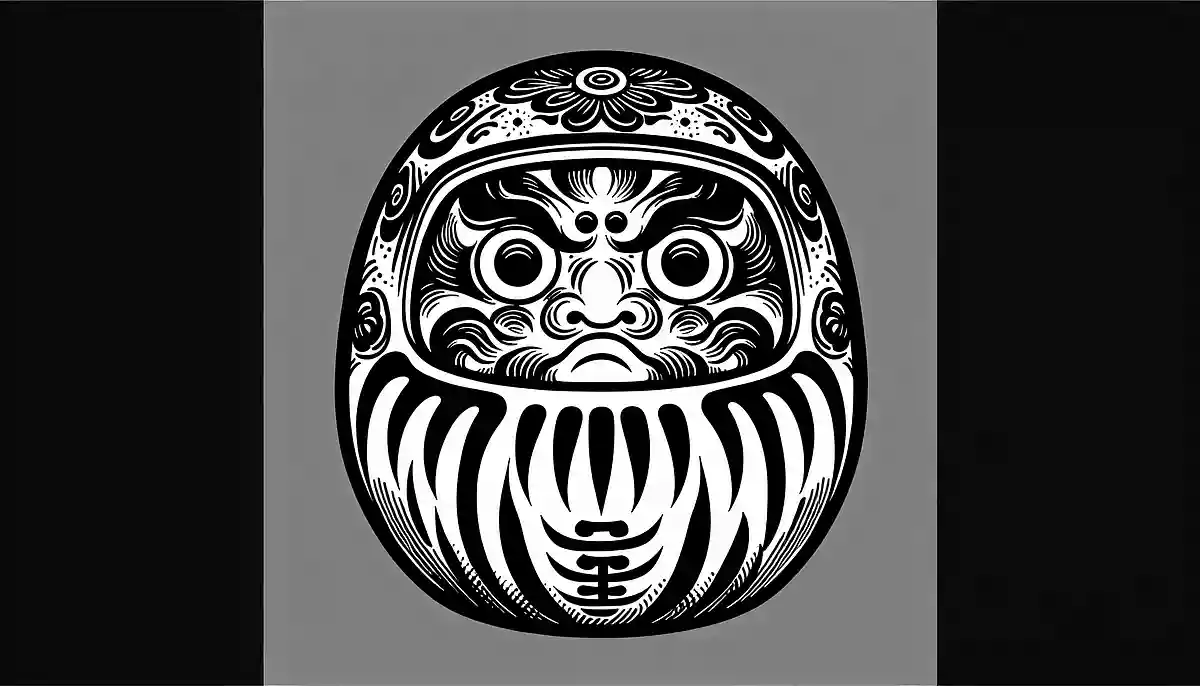 【高齢者向け】塗って飾ろう！だるまの塗り絵のアイディア