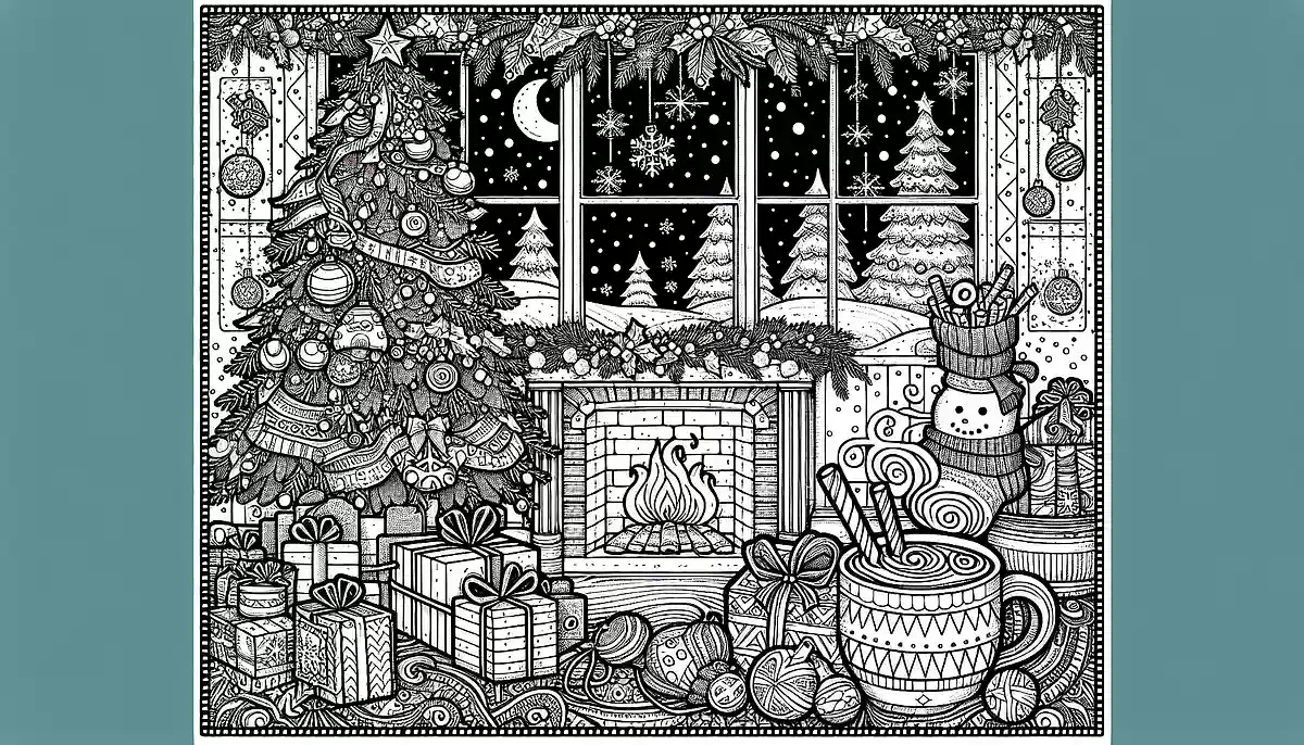 【高齢者向け】12月の塗り絵で、寒い季節を楽しもう！