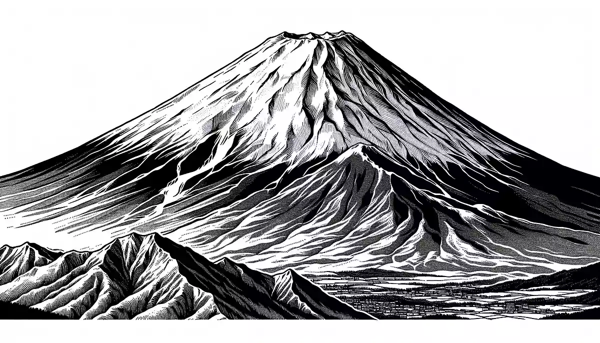 四季折々の富士山を楽しもう！高齢者にオススメ。富士山の塗り絵
