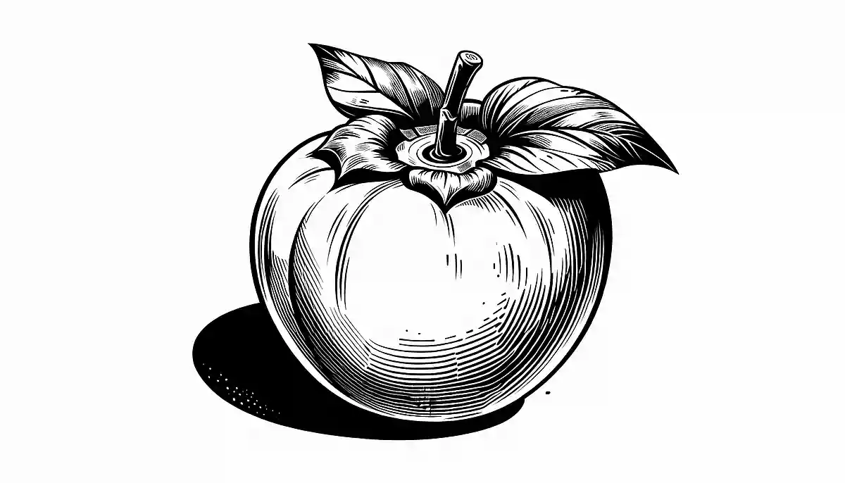 【高齢者向け】秋にオススメ。柿の塗り絵
