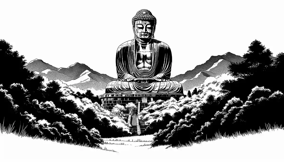【高齢者向け】癒される！仏像の塗り絵のアイディア