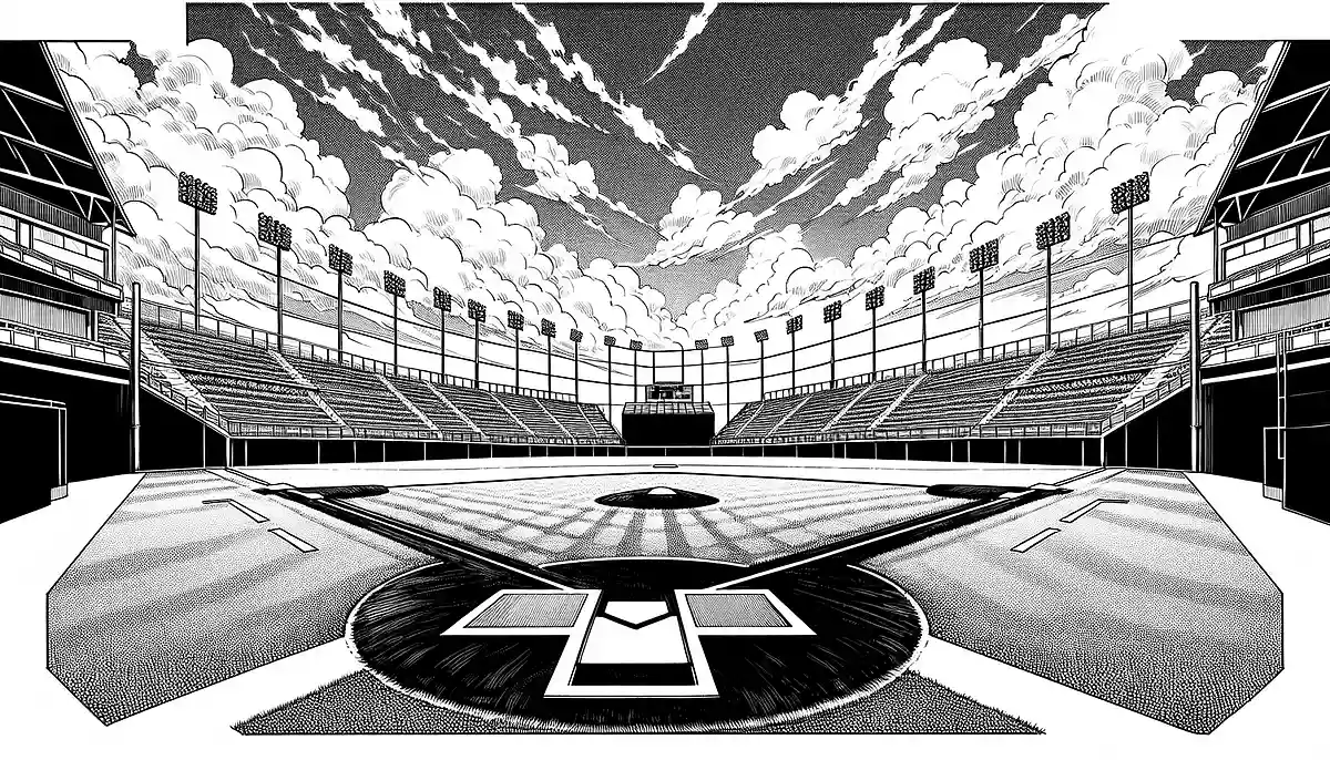 【高齢者向け】野球の塗り絵アイデア