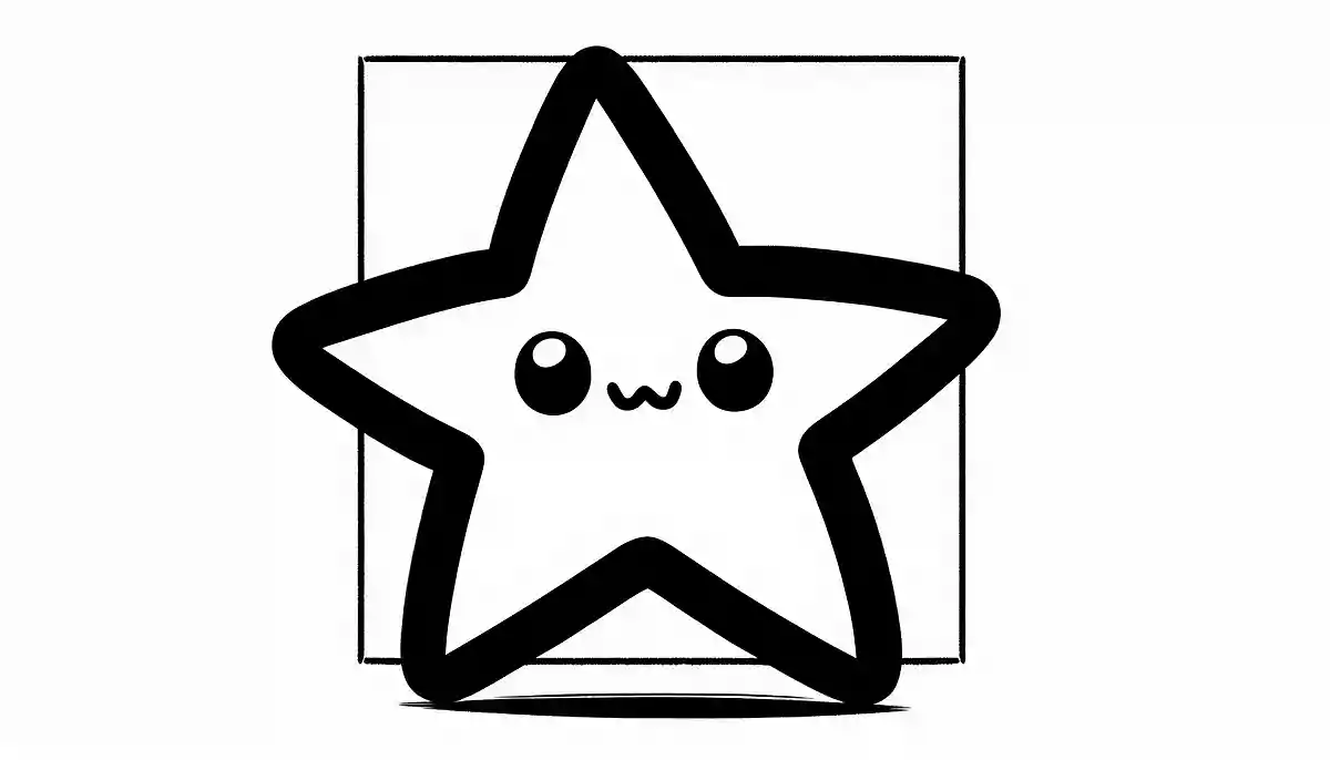 星の塗り絵が無料!保育園や幼稚園で使えるイラスト素材