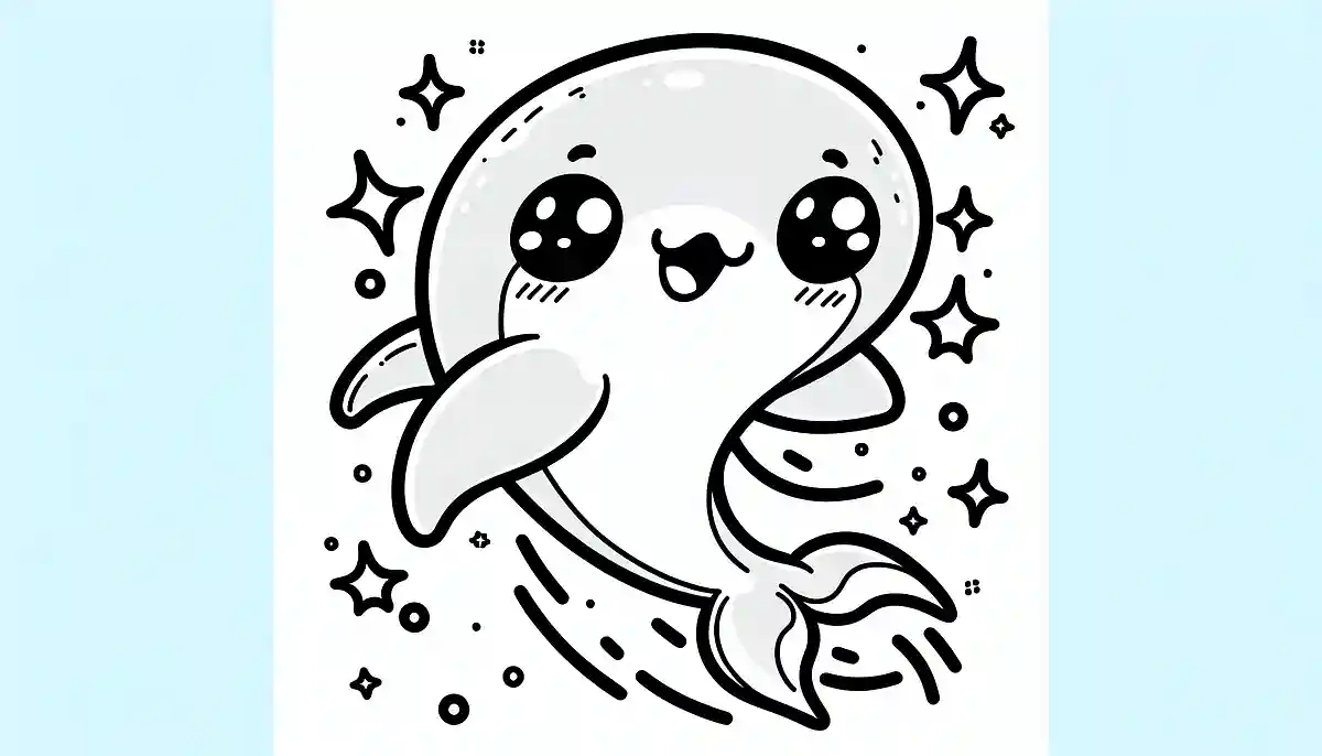 跳ねるイルカ