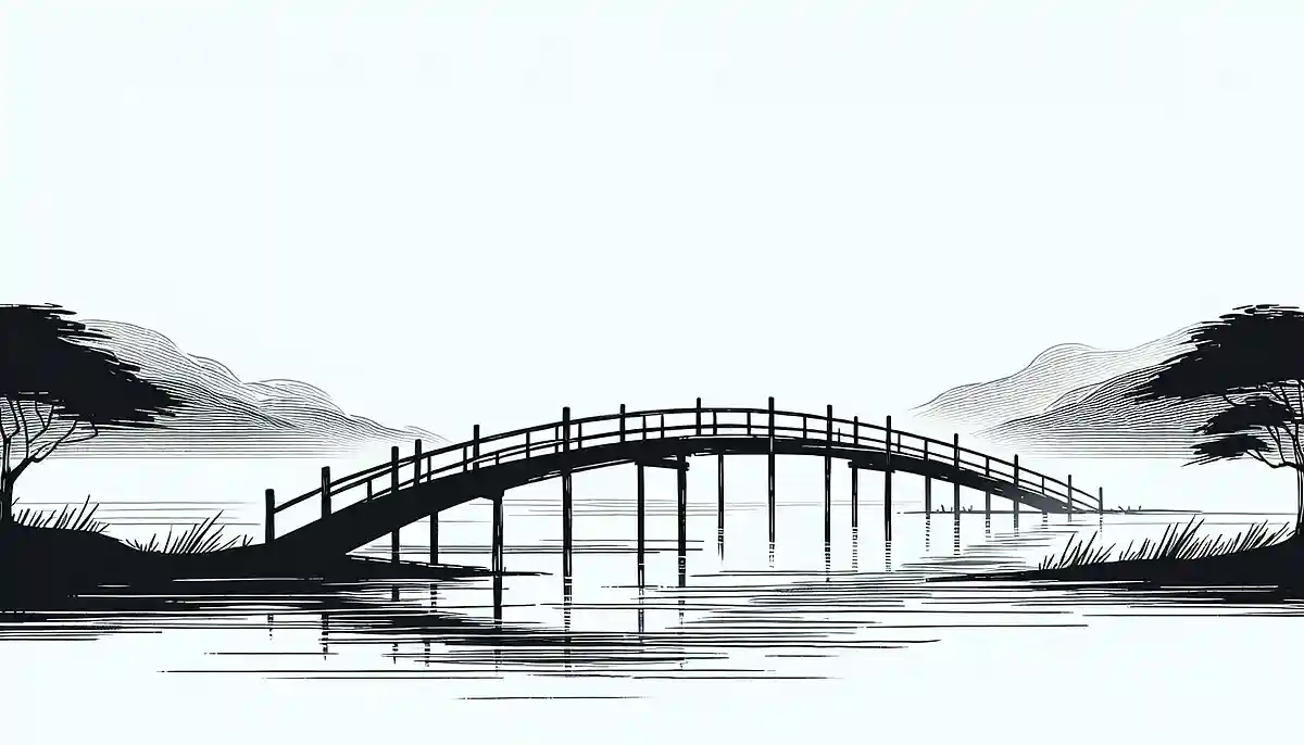 橋のある風景