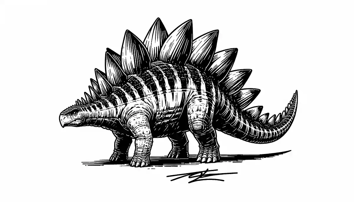 【高齢者向け】創造力が高まる。恐竜の塗り絵