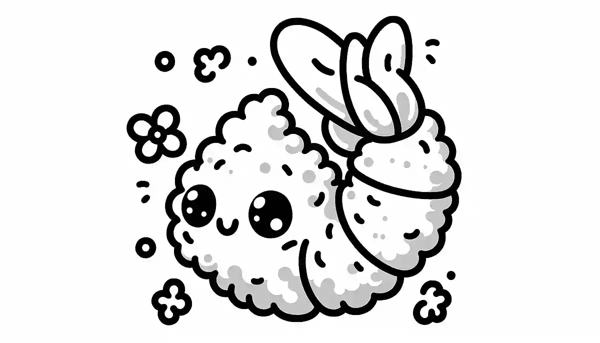 【保育】食べ物の塗り絵が無料!野菜、果物、おやつの塗り絵