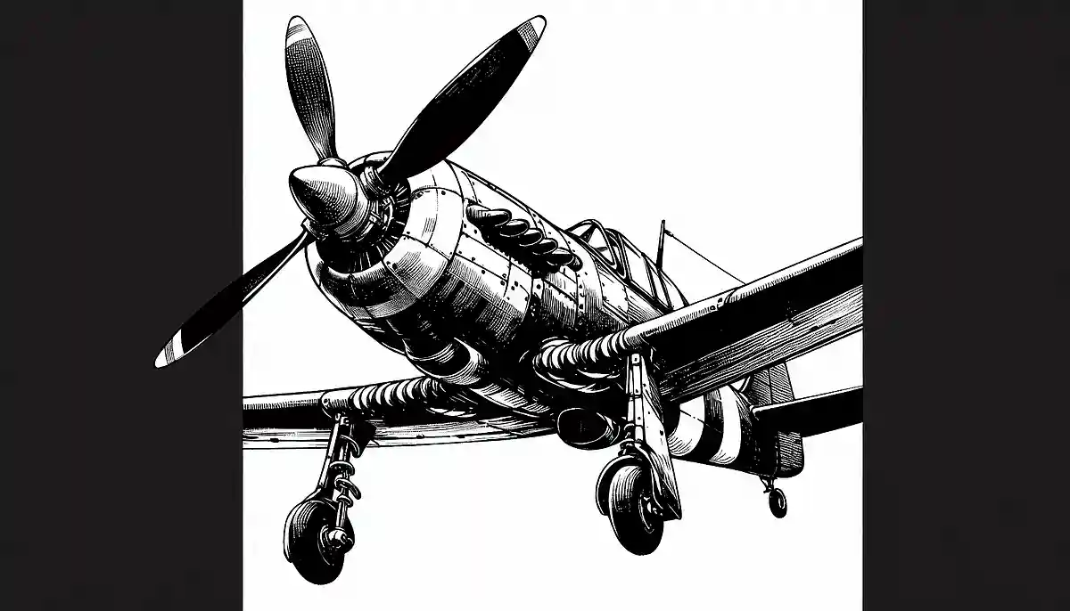 プロペラ飛行機