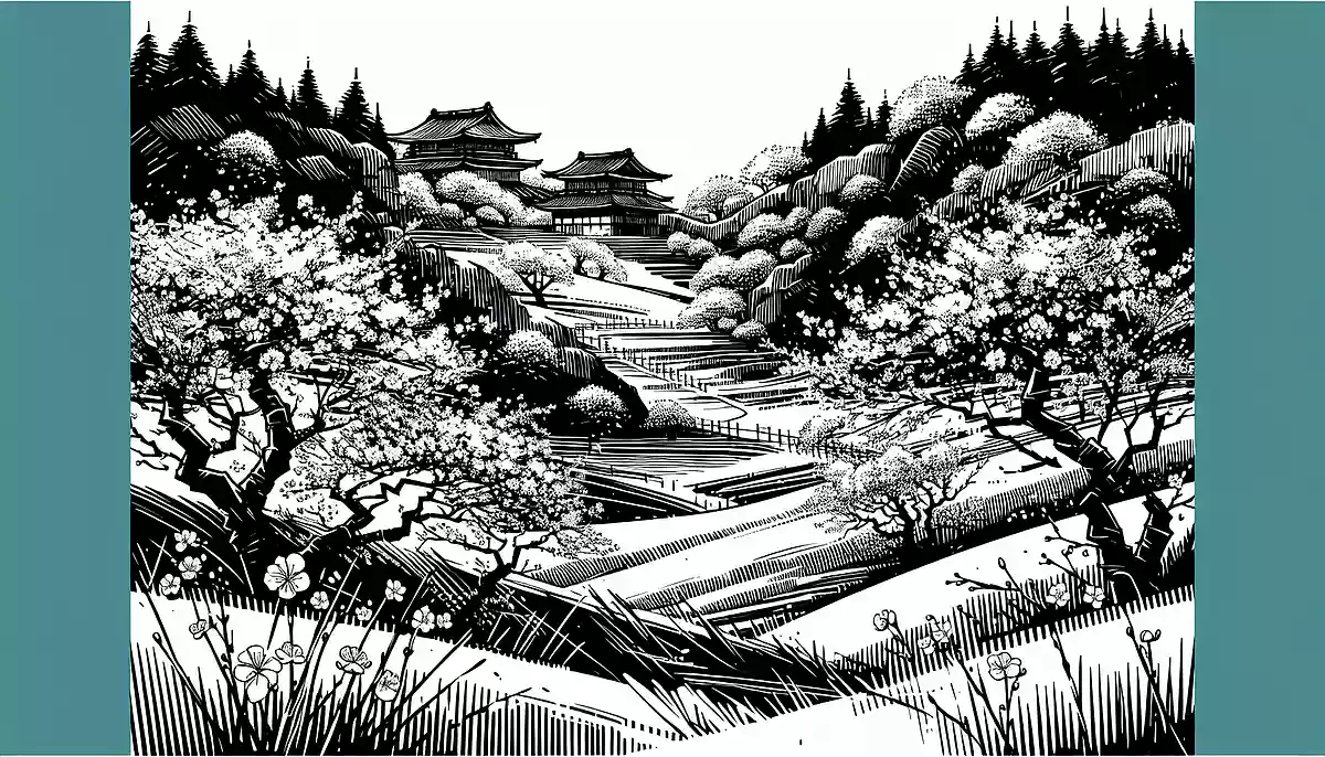 春を感じる。高齢者向け桜の塗り絵