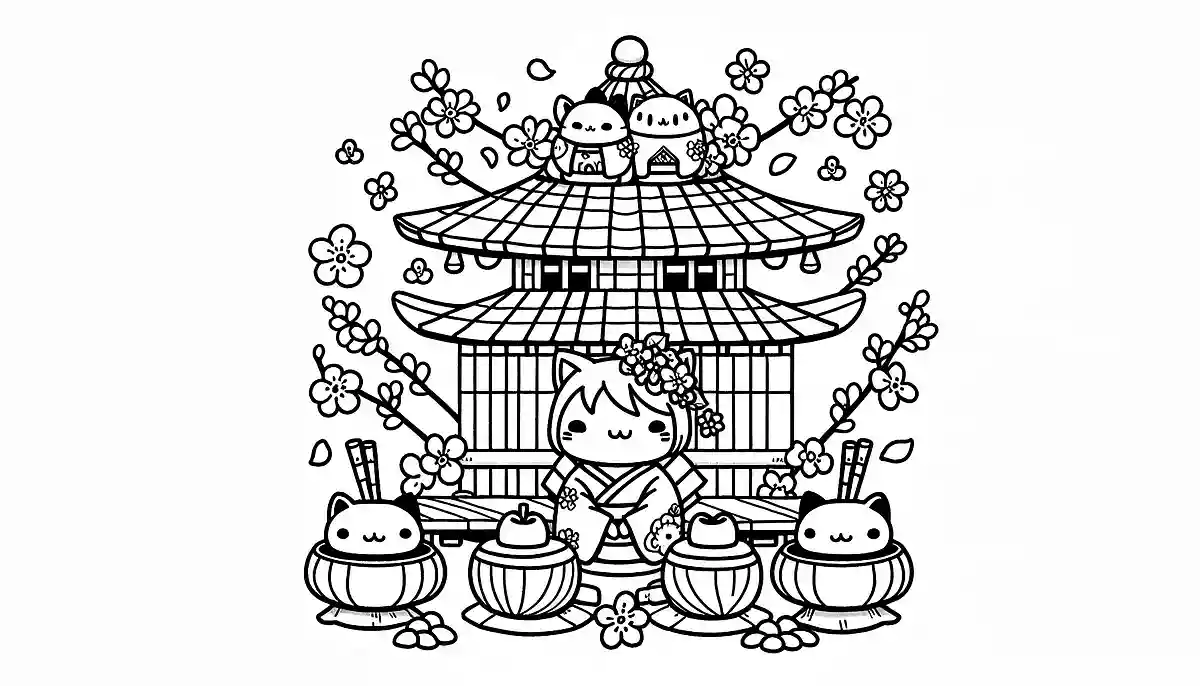【保育向け】1月がテーマのたのしい塗り絵