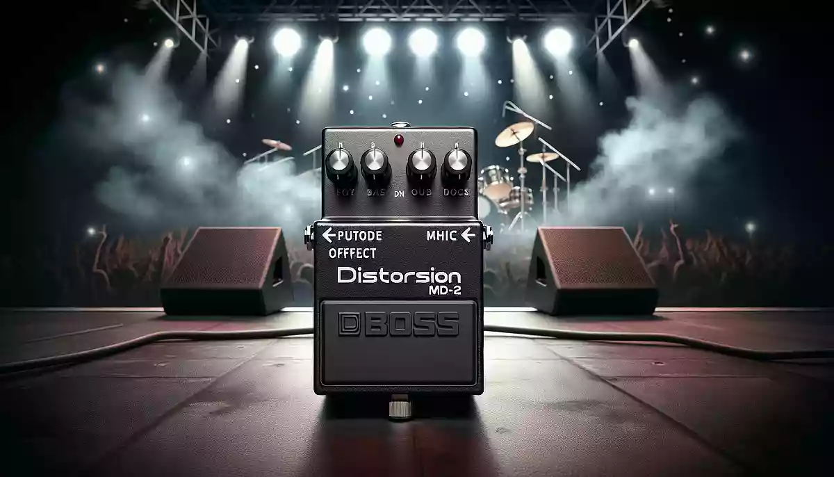 モダンなヘヴィ・ロックギターにおすすめディストーション・コンパクトエフェクター BOSS MD-2